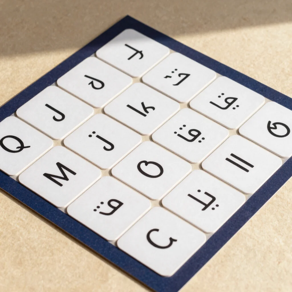 Quranic Arabic Phonics Flashcard Set